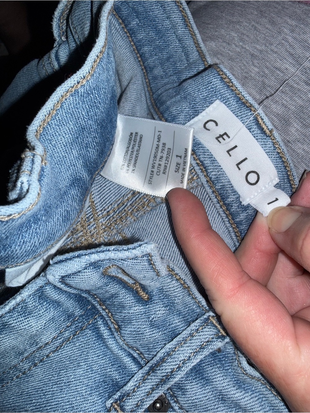 CELLO Light Blue Denim Jeggings - Stretch Classic